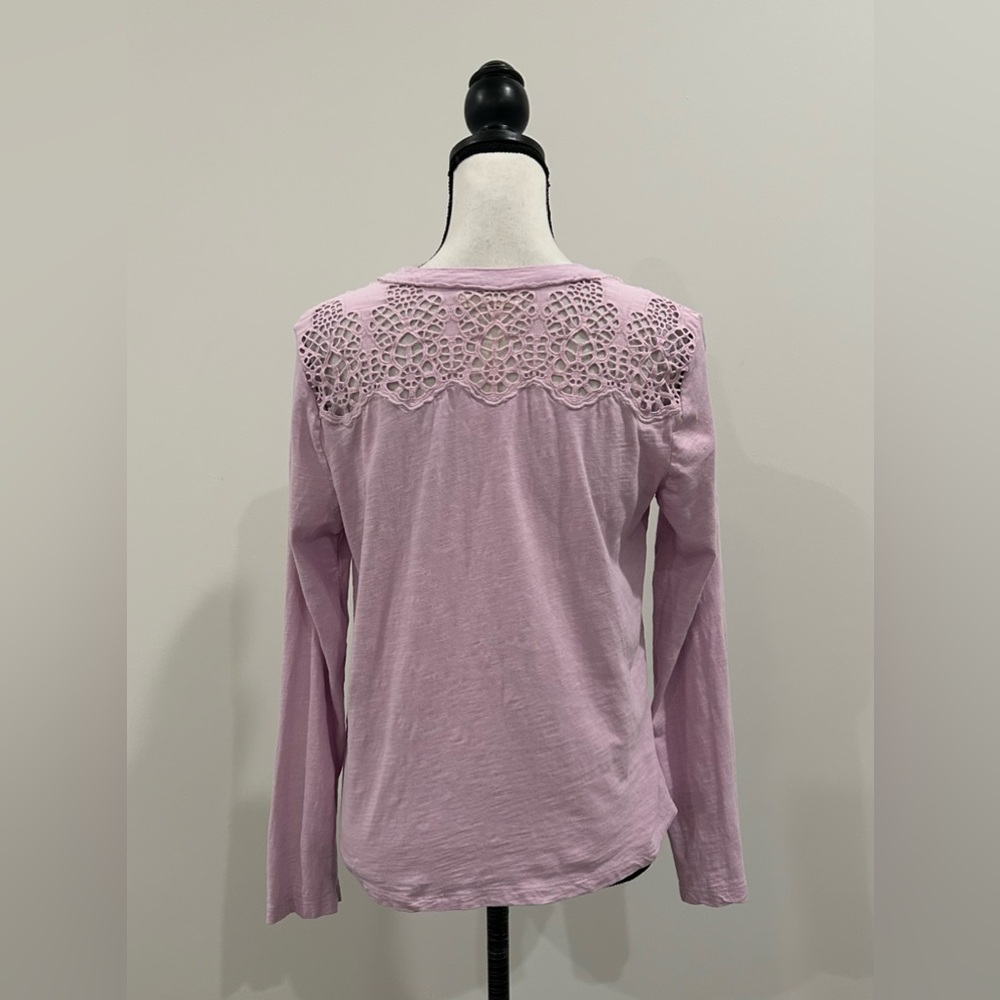 Lucky Brand Raglan Top - Picture 4 of 4